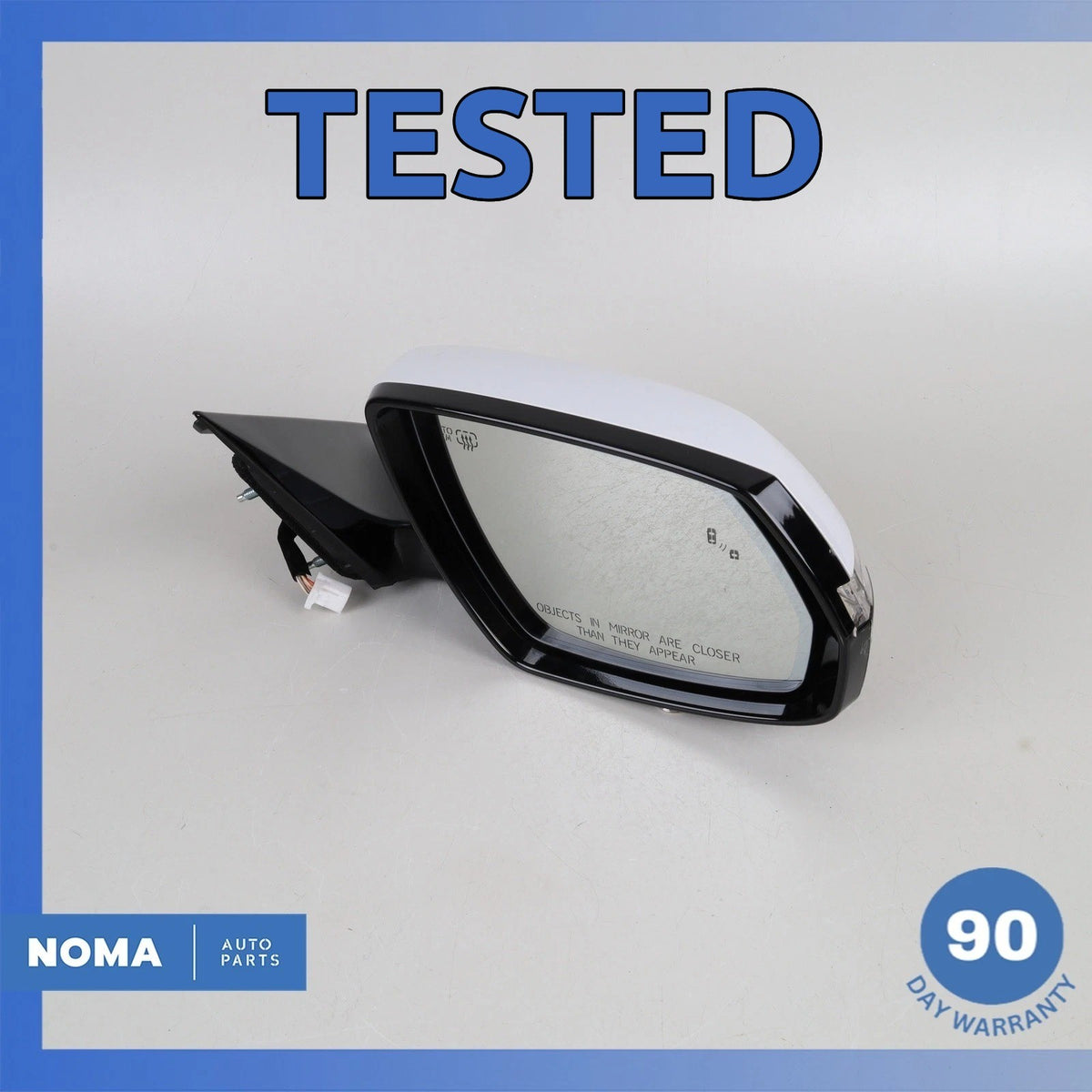 15-16 Hyundai DH Genesis Right Rear View Door Mirror w/ Blind Spot OEM - photo 1