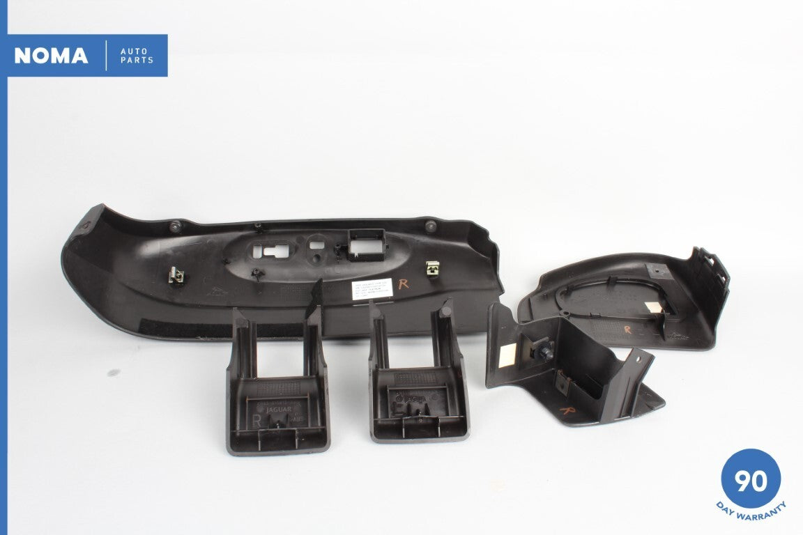 00-02 Jaguar S-Type X200 Front Right Passenger Seat Cover Set of 5 Black LEG OEM - photo 8
