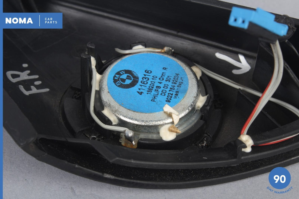03-08 BMW Z4 E85 Right Door Tweeter Audio Speaker w/ Cover 51327016646 OEM - photo 7