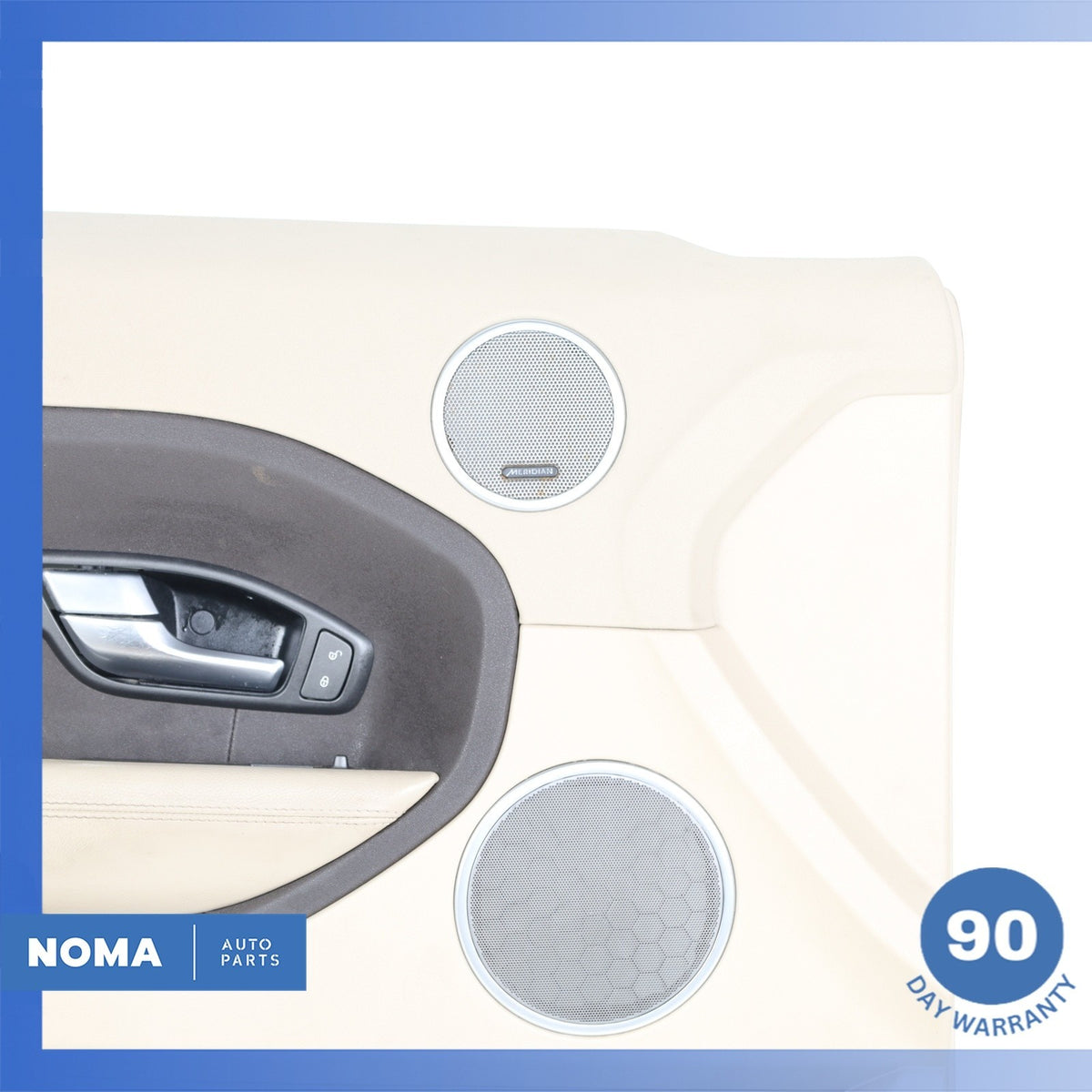 12-19 Range Rover Evoque L538 2DR Front Left Door Trim Panel Assembly Beige OEM - photo 2