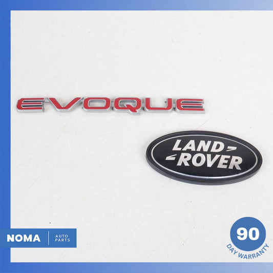 Range Rover Evoque L538 Trunk Boot Logo Emblem Badge Set OEM - photo 1