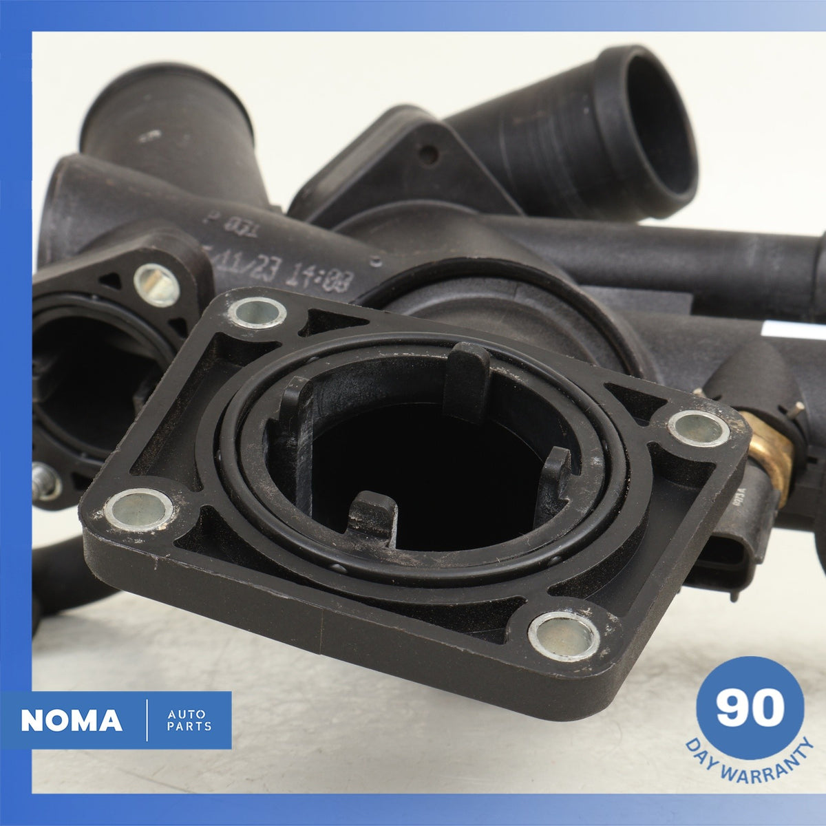 Jaguar X150 XK Engine Coolant Thermostat Housing 6R838A504CC OEM - photo 11