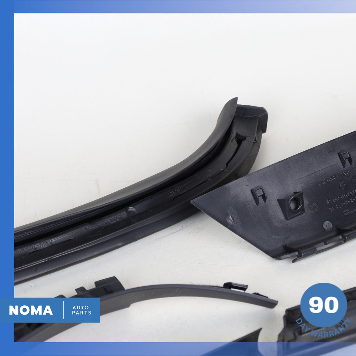 14-24 Jaguar X152 F-Type Convertible Top Roof Outside Molding Seal Set OEM - photo 11