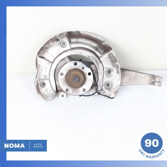 11-16 BMW F10 528i 640i Front Left Driver Side Spindle Knuckle Hub w/ Shield OEM - photo 1