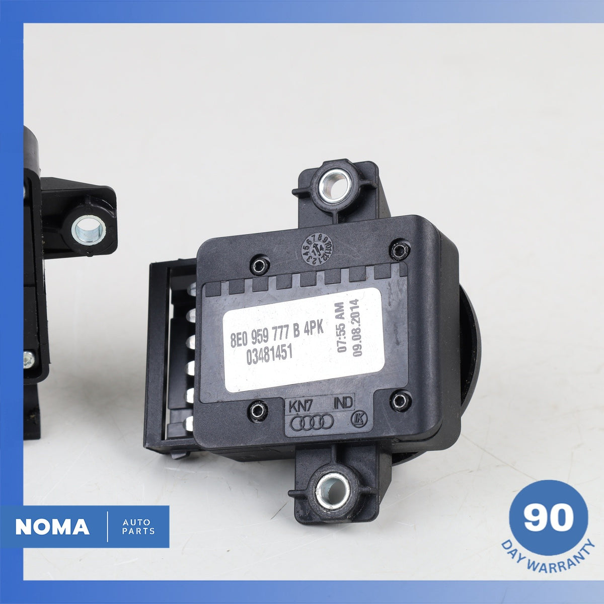 Audi 8U Q3 A7 S5 Front Right Side Power Seat Control Lumbar Switch Set Black OEM - photo 8