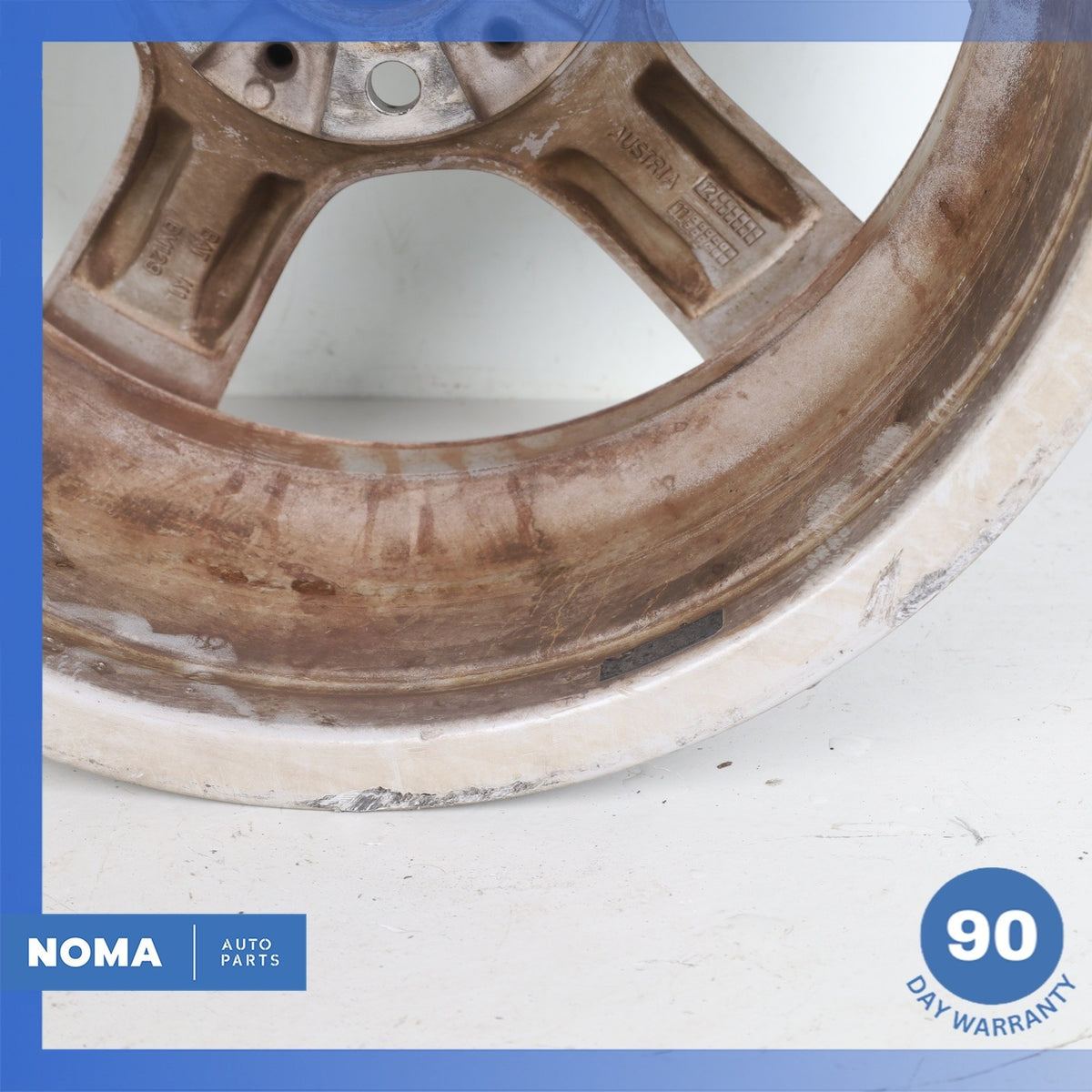 09-16 BMW E89 Z4 Style 290 8 x R17 17" Wheel Rim Silver 36116785240 OEM - photo 13