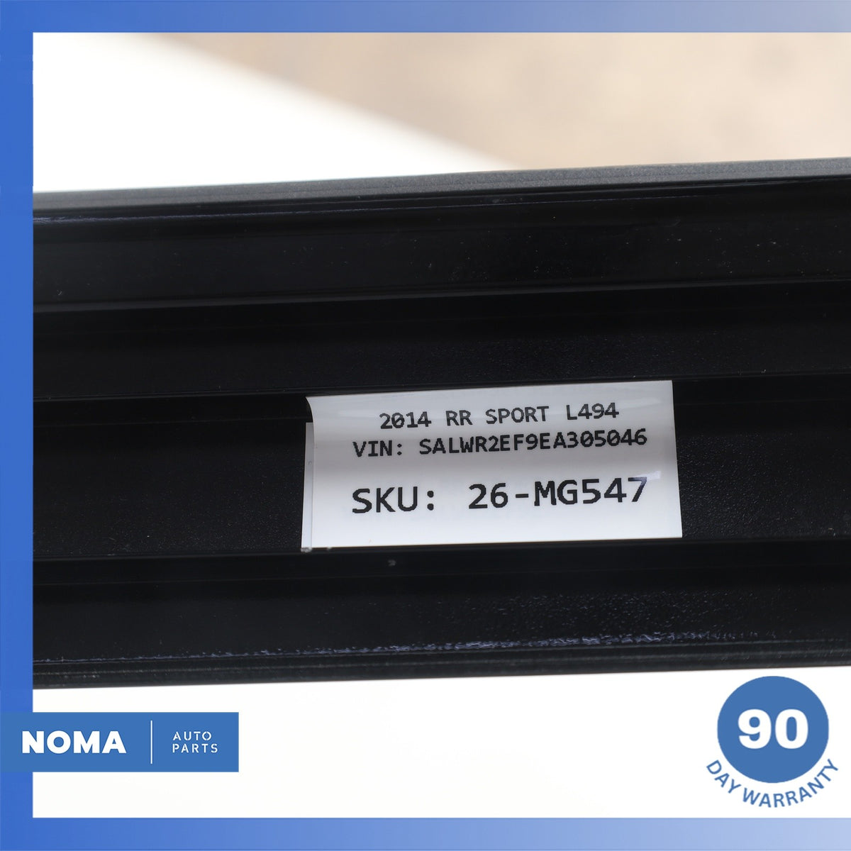 13-22 LR Range Rover Sport L494 Panorama Pano Sun Roof Left Side Molding OEM - photo 14