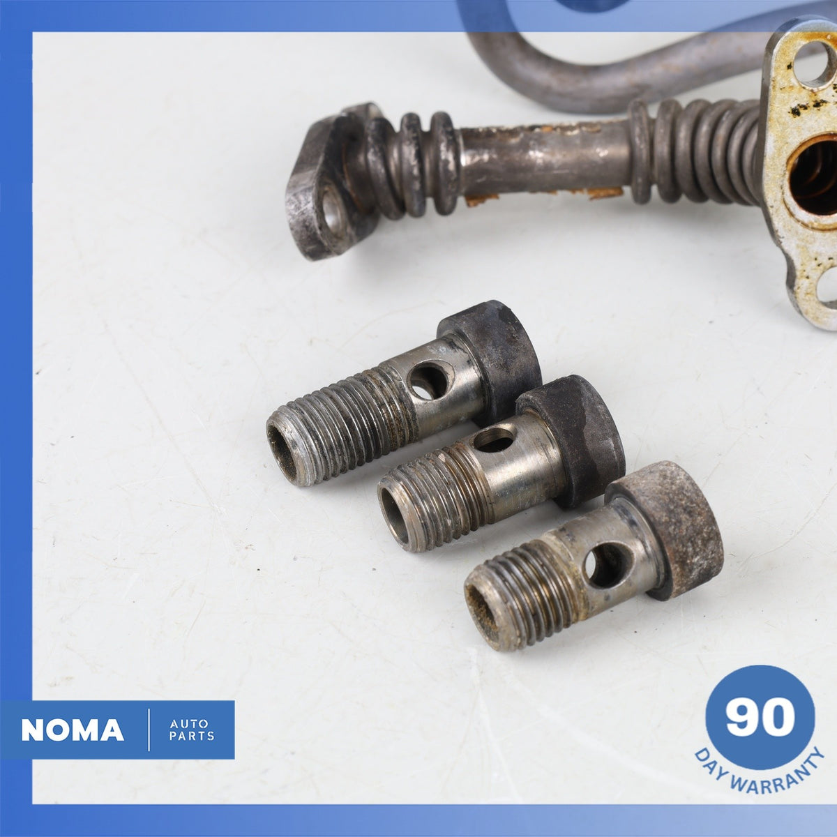 12-17 Range Rover Evoque L538 XE 204PT Turbo Turbocharger Oil Line Set OEM - photo 9