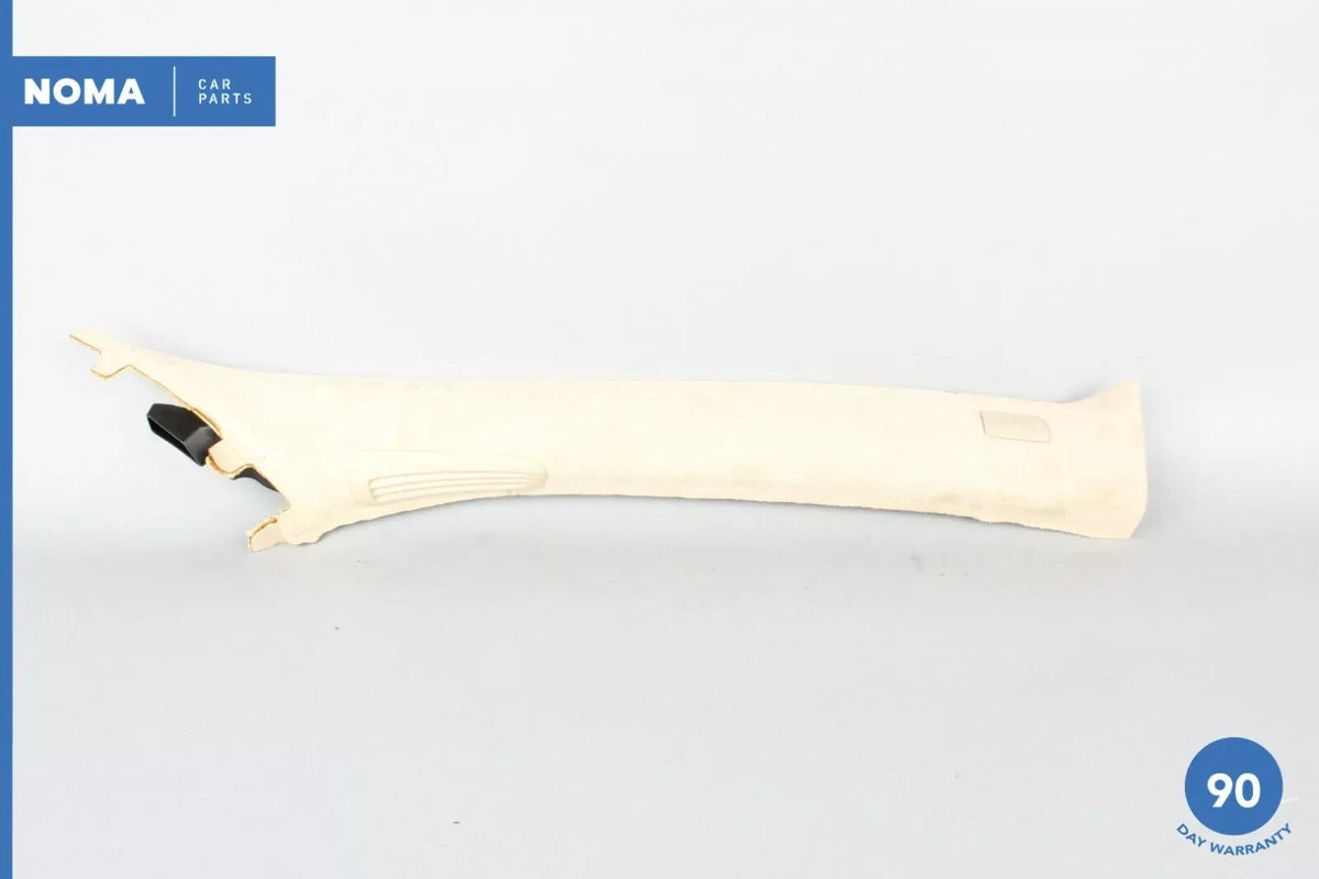 10-19 Jaguar X351 XJ XJR Front Right Side A Pillar Trim Panel Suede Beige OEM - photo 1