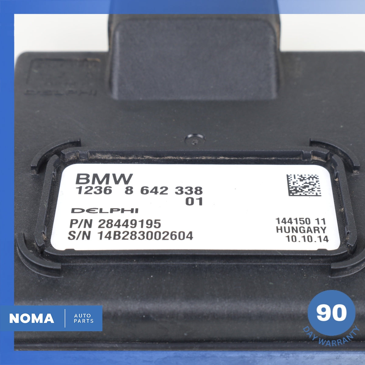 14-17 BMW i3 I01 Hybrid Engine Control Module ECU DME OEM 78k - photo 7