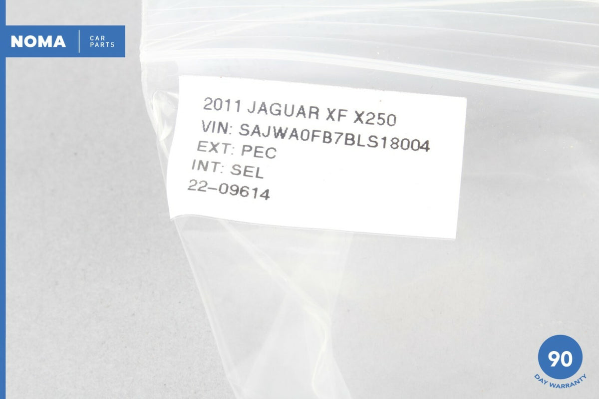 09-11 Jaguar XF XFR X250 Right Headlight Cap w/ Igniter & Bulbs & Washer Cap OEM - photo 13