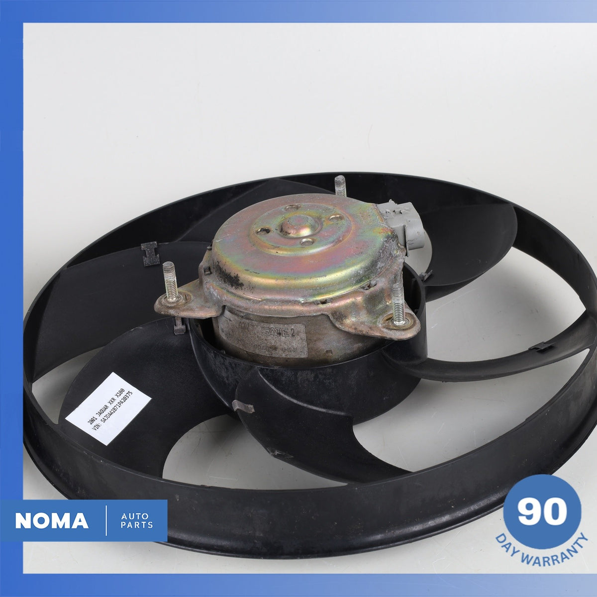 00-02 Jaguar X100 XKR 4.0 Engine Radiator Cooling Fan Motor Set MJB4270BC OEM - photo 12