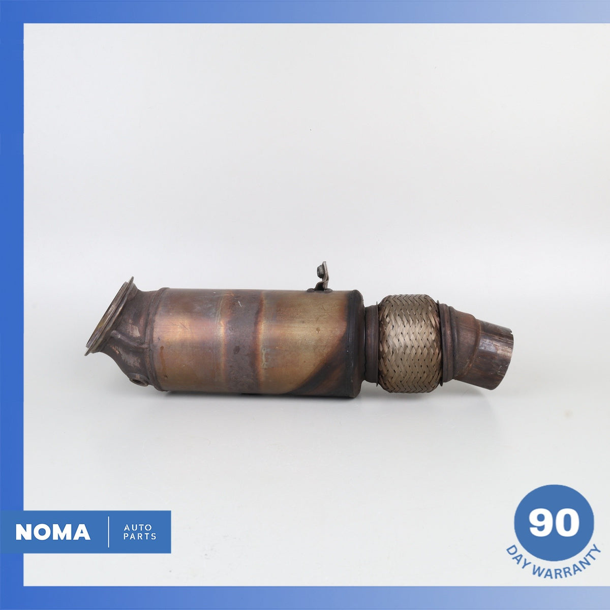 14-19 BMW F15 X5 X6 35i 535i 640i N55 3.0L Exhaust Downpipe 8603905 OEM - photo 2