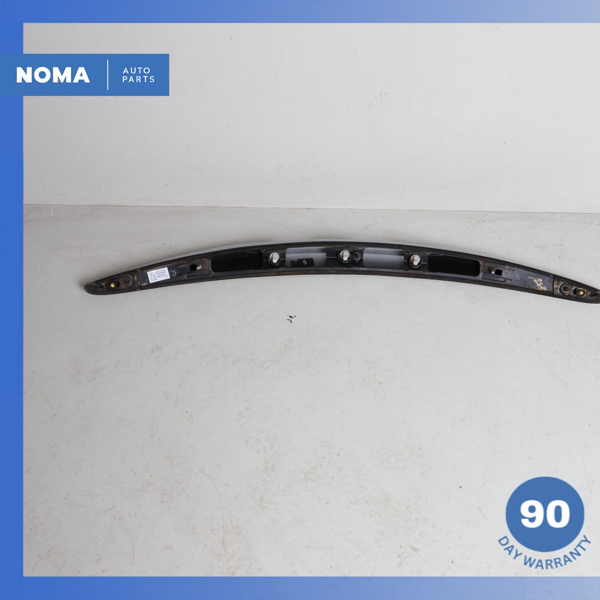 07-15 Jaguar X150 XK XKR Trunk Lid Molding Trim Spoiler Wing Liquid Silver OEM - photo 6