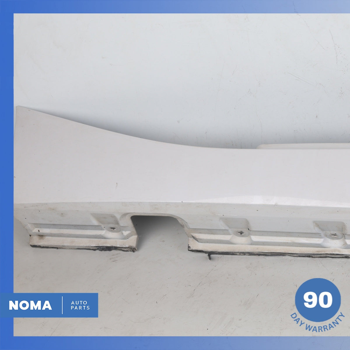 03-08 BMW E85 Z4 Base Left Driver Side Rocker Panel Side Skirt White OEM - photo 5