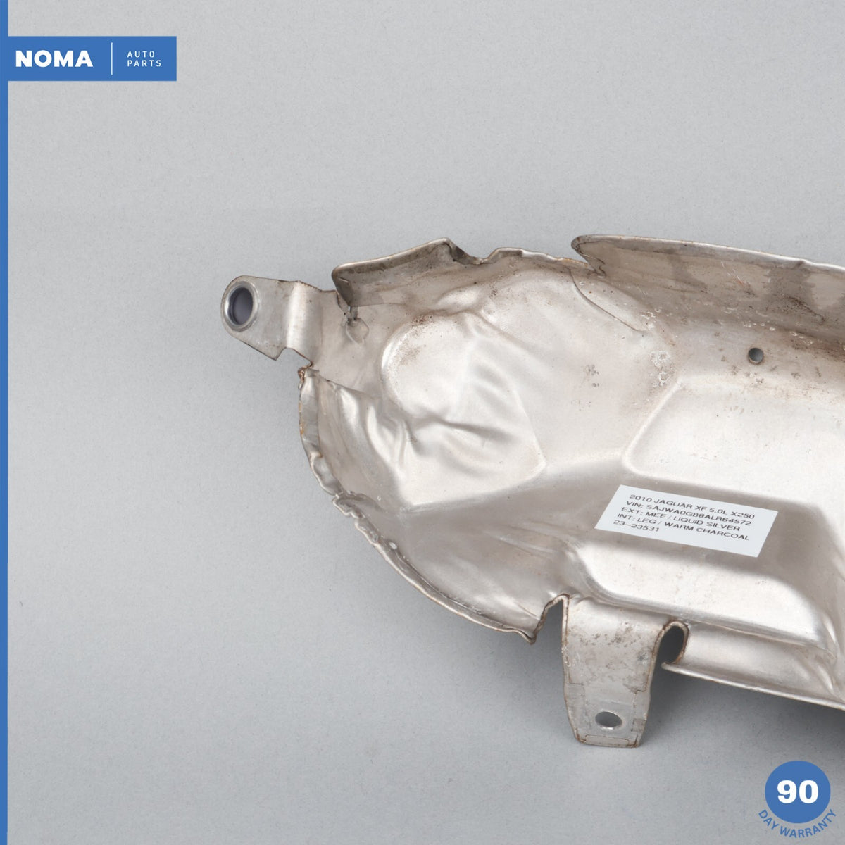 10-12 Jaguar XF X250 Front Left Engine Exhaust Manifold Heatshield OEM - photo 12