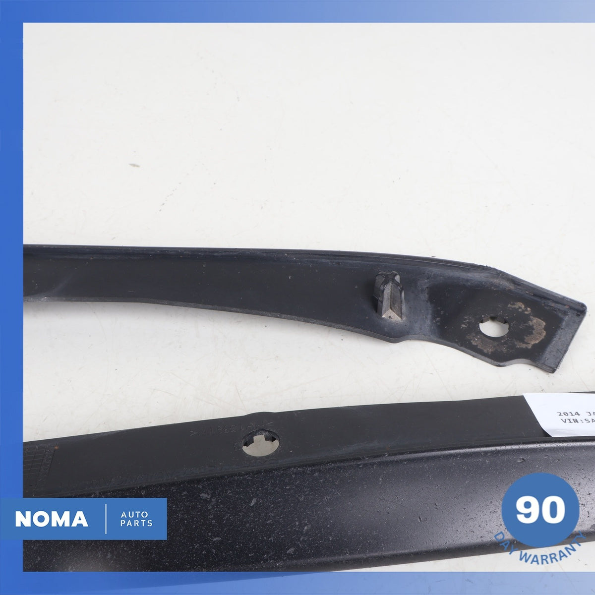 14-17 Jaguar X152 F-Type Front Left & Right Bumper Cover Molding Set OEM - photo 2