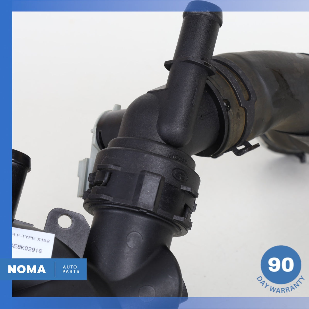 2014 Jaguar X152 F-Type Engine Thermostat Housing DX238A587AA OEM - photo 11