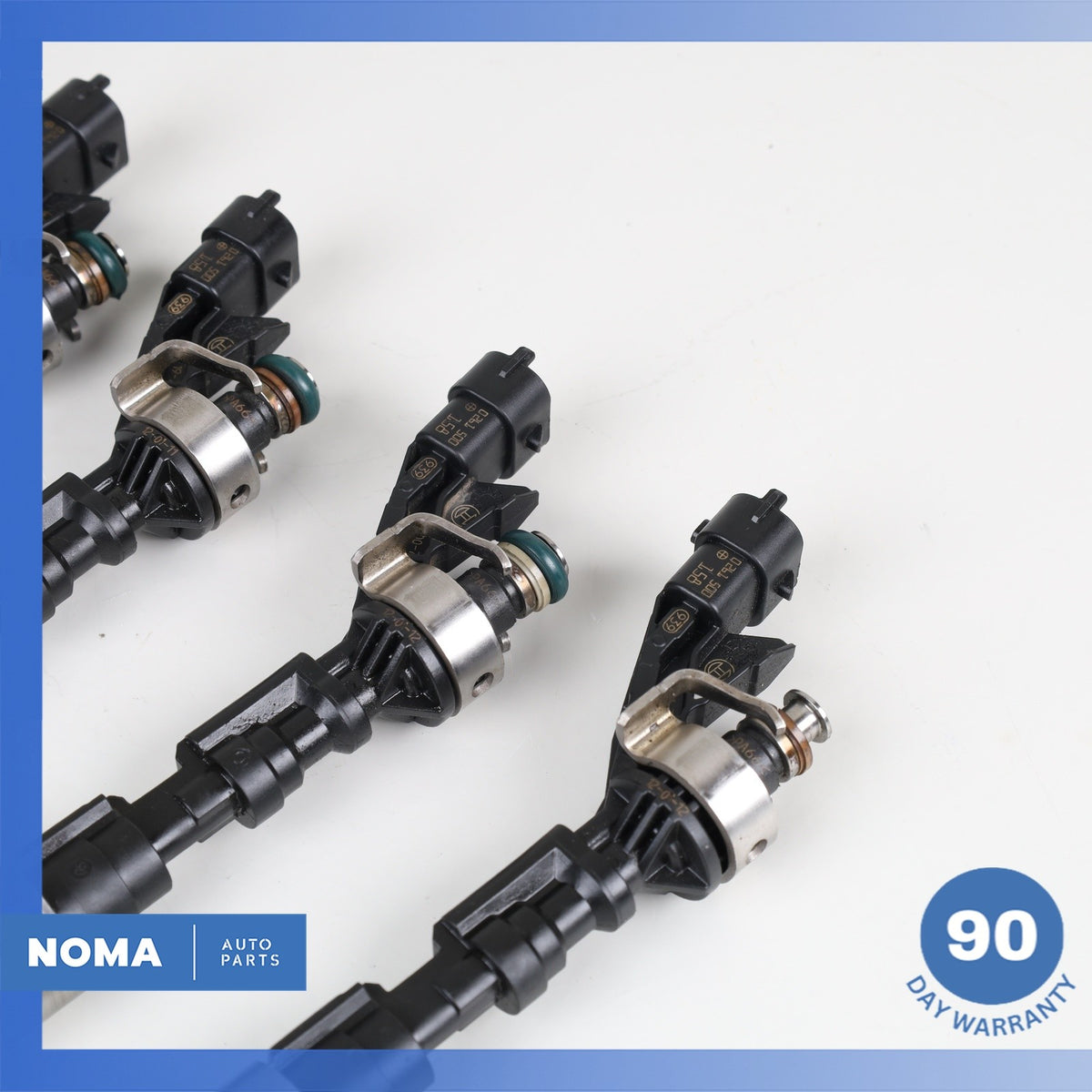 13-21 Jaguar X351 XJ F-Pace XF RR L494  3.0 AJ126S Fuel Injector Set OEM - photo 3