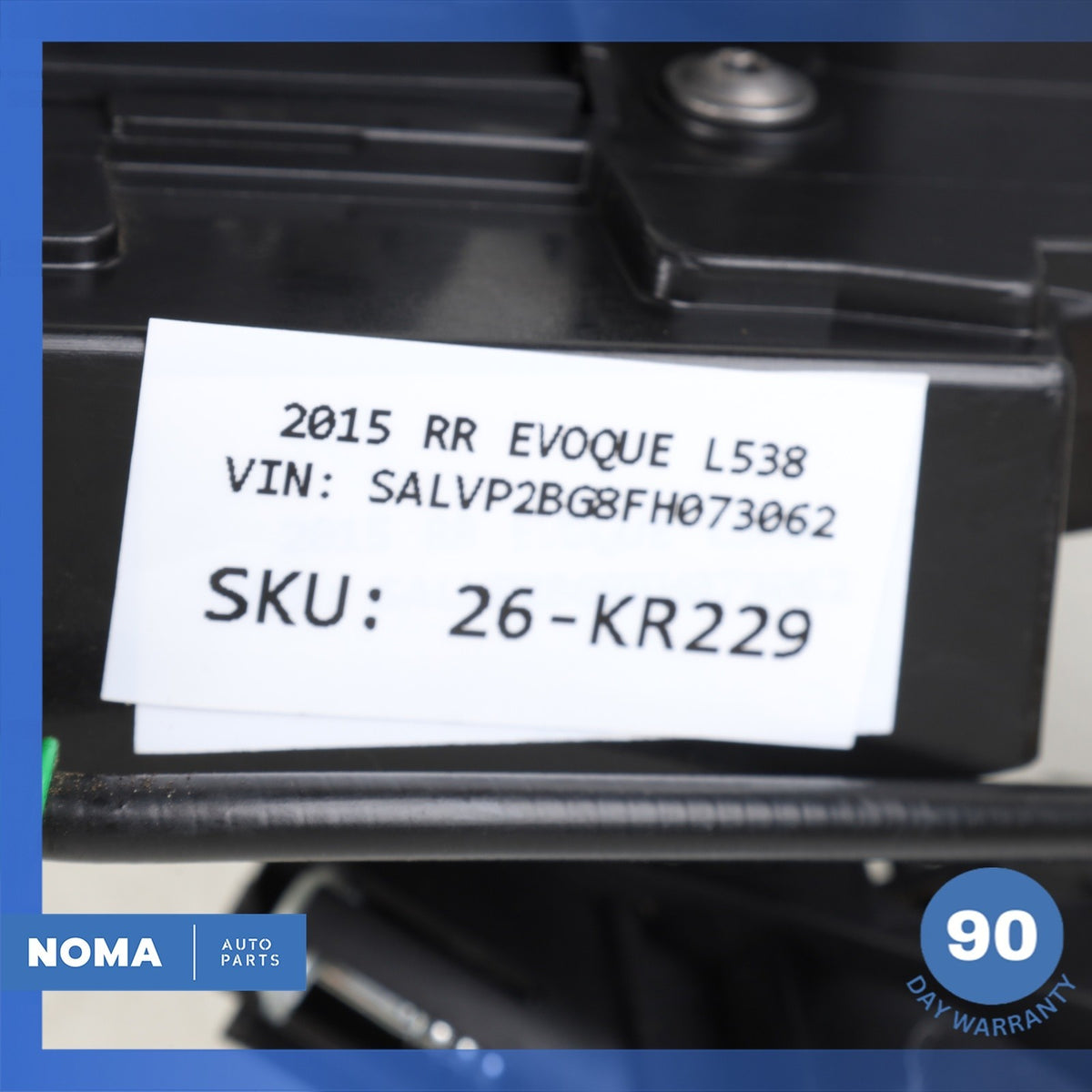 12-19 Range Rover Evoque L538 Rear Left Side Door Latch Lock w/ Handle OEM - photo 19