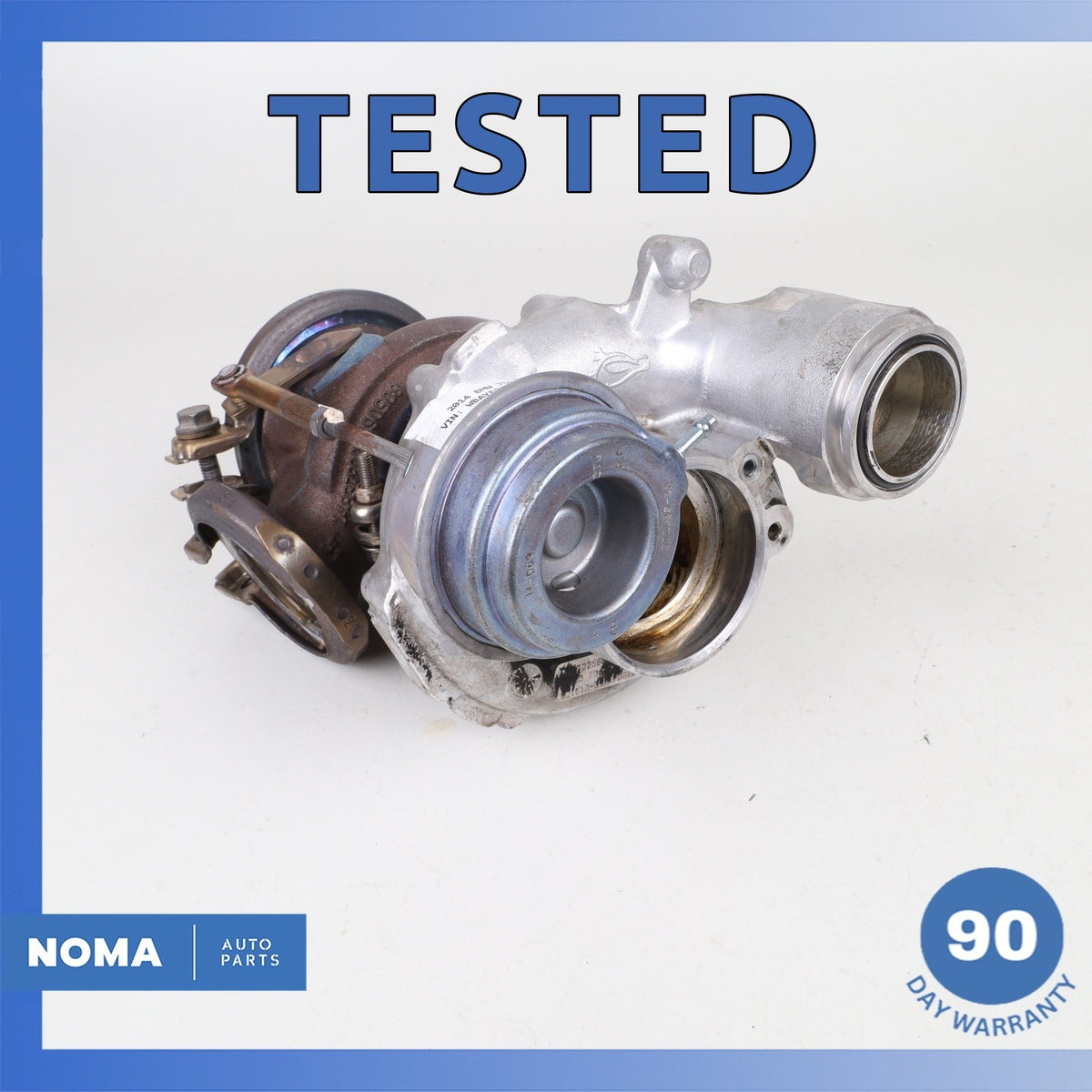 11-19 BMW F02 750i 650i 550i 50i 4.4L N63 Right or Left Turbocharger Garett OEM - photo 1