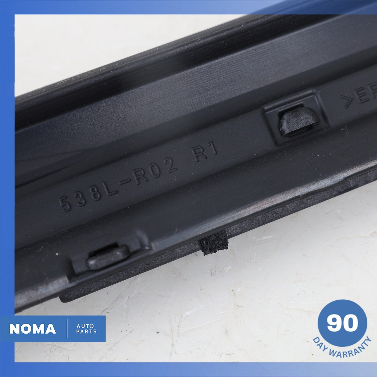 17-19 RR Evoque L538 Convertible Right Side Quarter Window Molding Seal Set OEM - photo 11