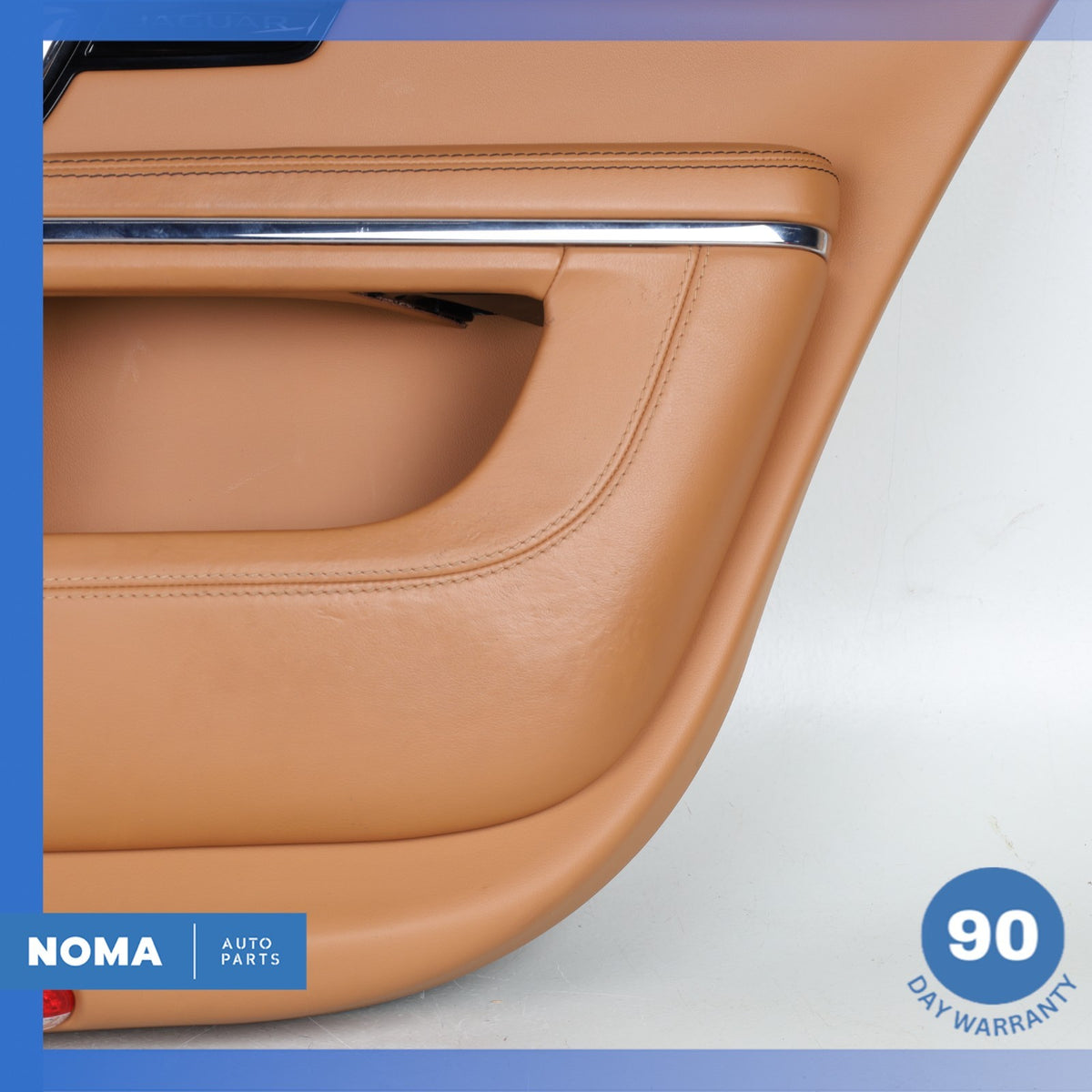 14-19 Jaguar X351 XJL LWB Rear Right Interior Door Panel Trim w/ Sun Shade OEM - photo 8