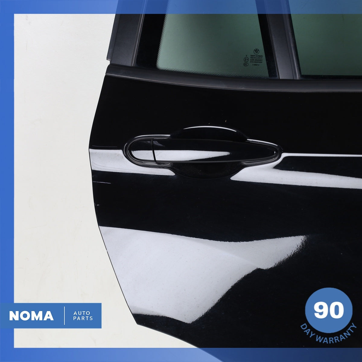 11-17 BMW F25 X3 Rear Right Passenger Door Shell Panel Black OEM 46k - photo 4