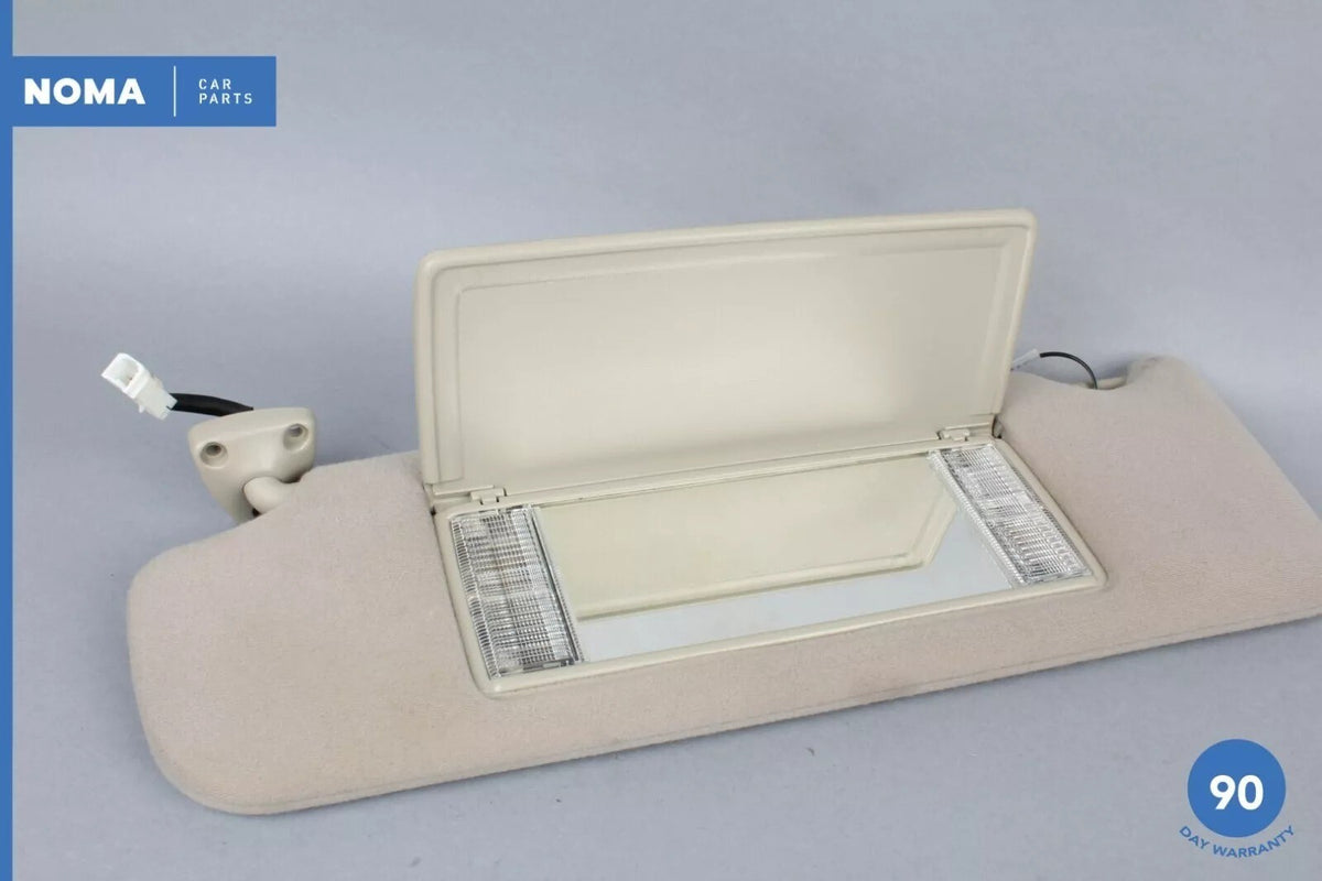 98-03 Jaguar X308 XJ8 XJR VDP Left Driver Side Sun Visor Shade Beige OEM - photo 13