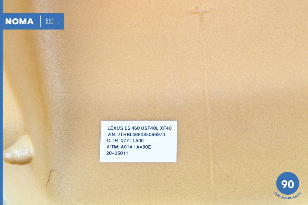 07-09 Lexus XF40 LS460 Rear Left Right Seat Upper Cushion LA00 OEM - photo 13