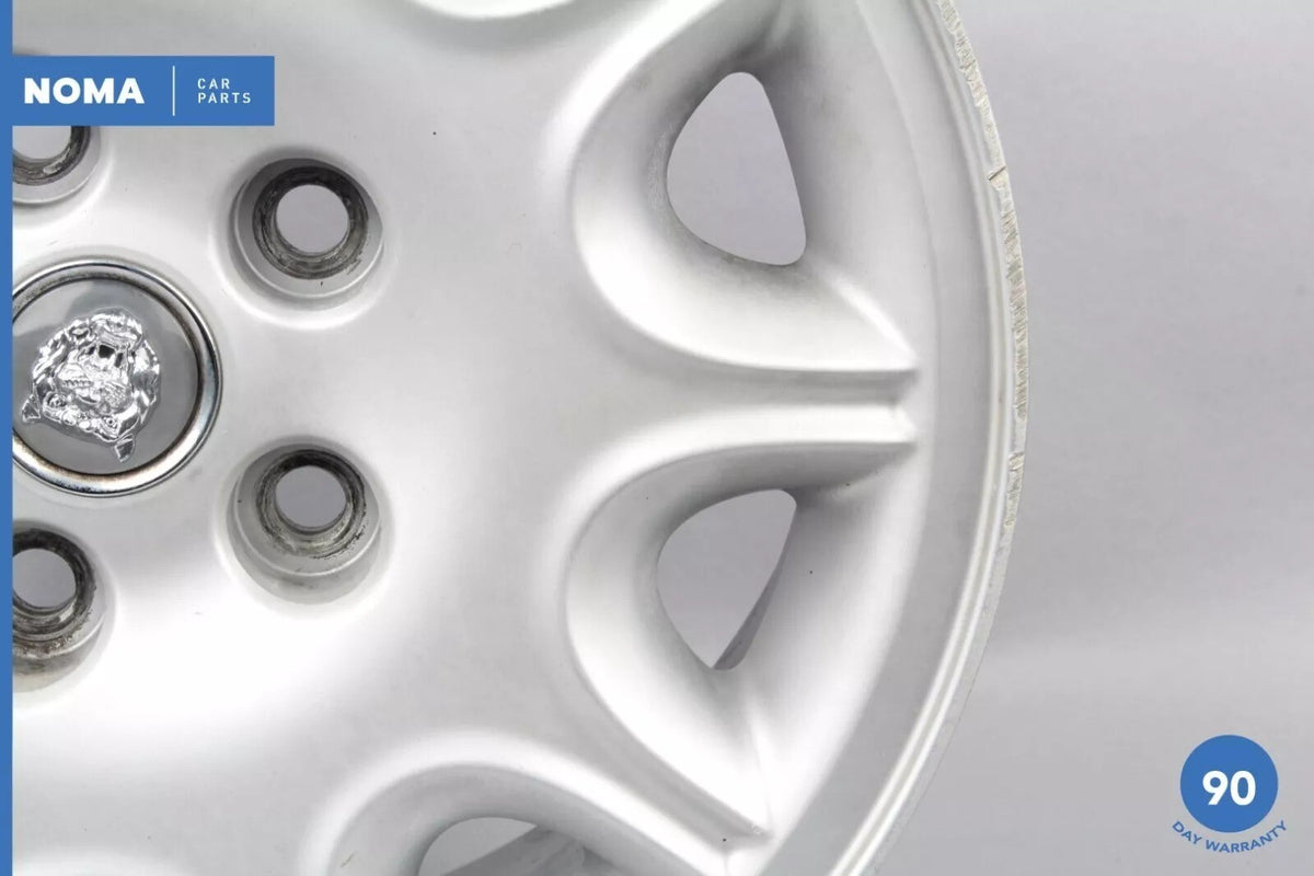 98-03 Jaguar X308 Starburst 7 x R16 16" Wheel Rim Silver MNC6113AA OEM - photo 3