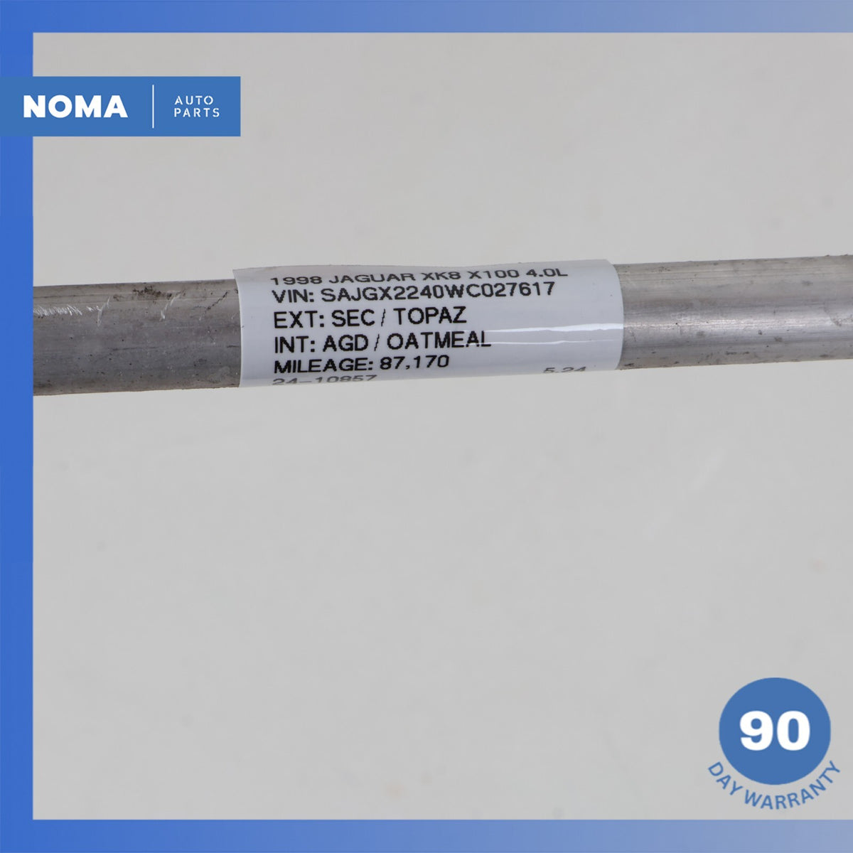 97-06 Jaguar X100 XK8 XKR A/C AC Air Conditioning Hose Line Pipe MJA7360AB OEM - photo 15
