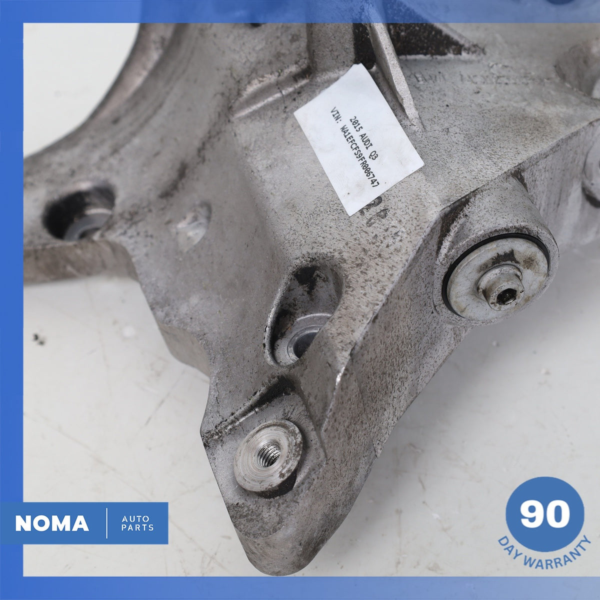 08-18 Audi 8U Q3 Generator Alternator Bracket 06J903143AH OEM - photo 10