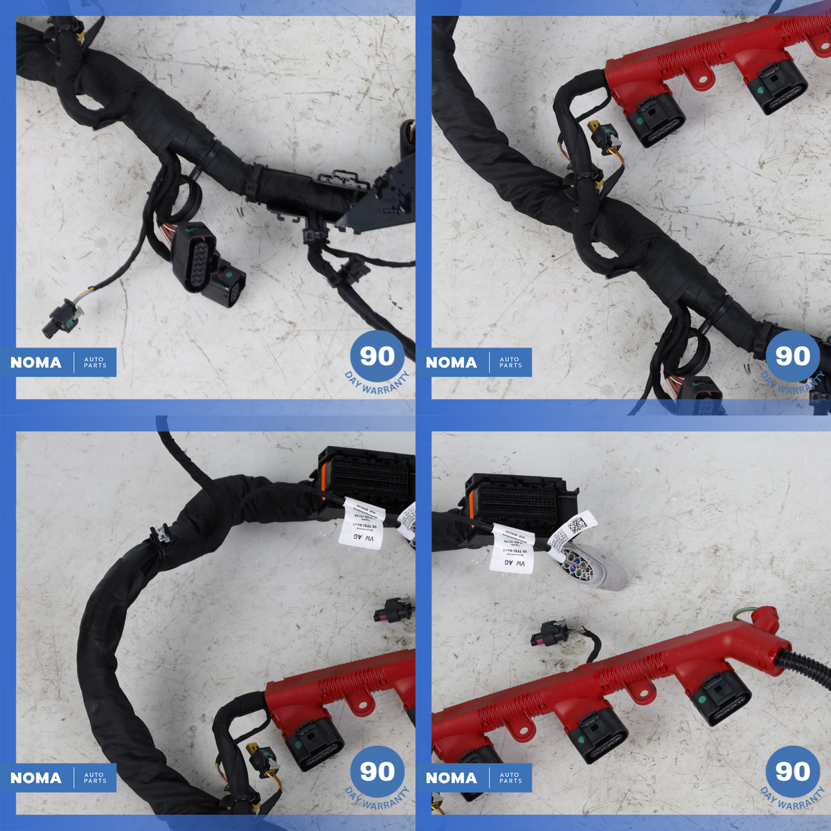 17-19 Audi 4M Q7 3.0L Quattro Engine Motor Wire Wiring Harness 06E971595AB OEM - photo 23