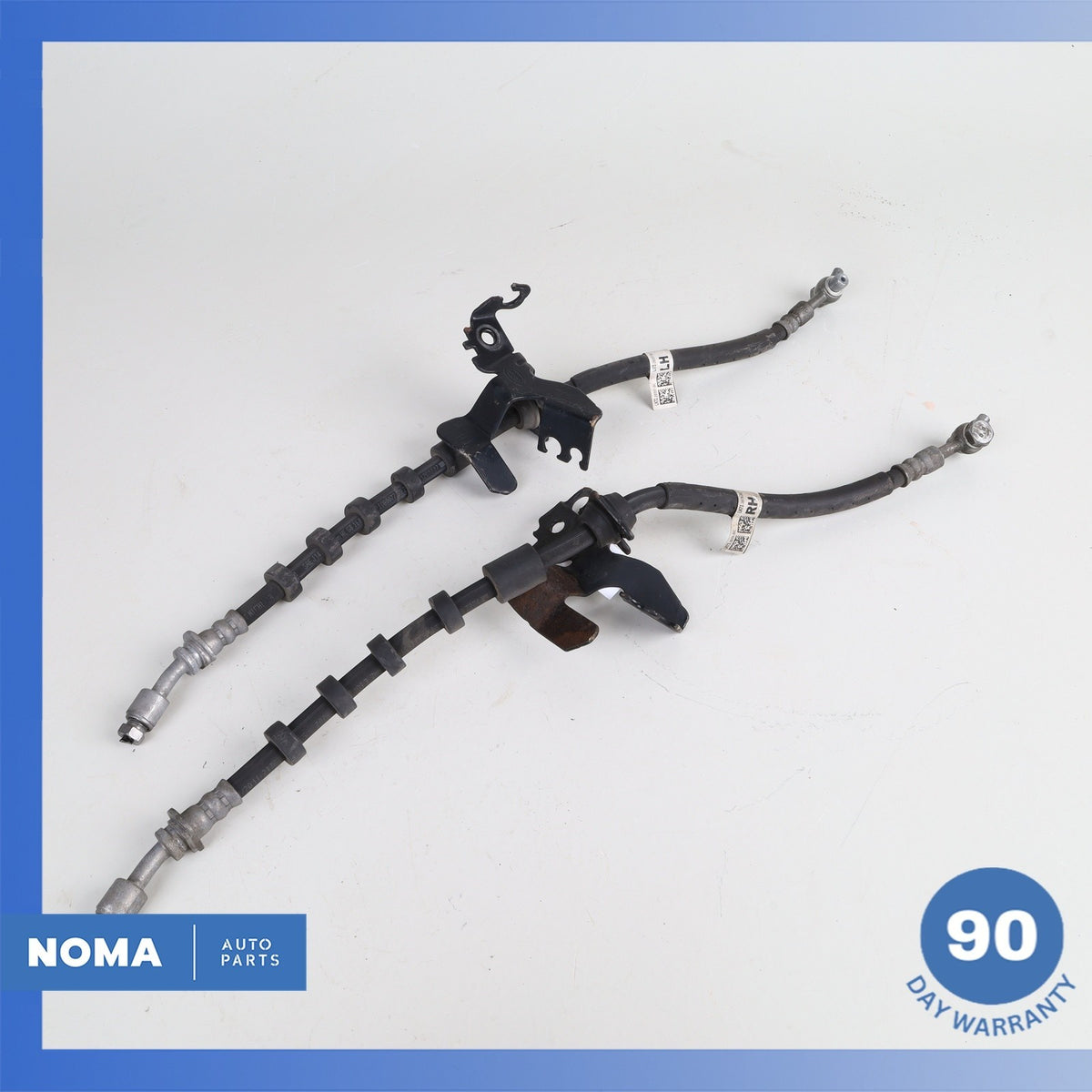 2021 Range Rover Evoque L551 Front Left & Right Brake Hydraulic Hose Set OEM - photo 7