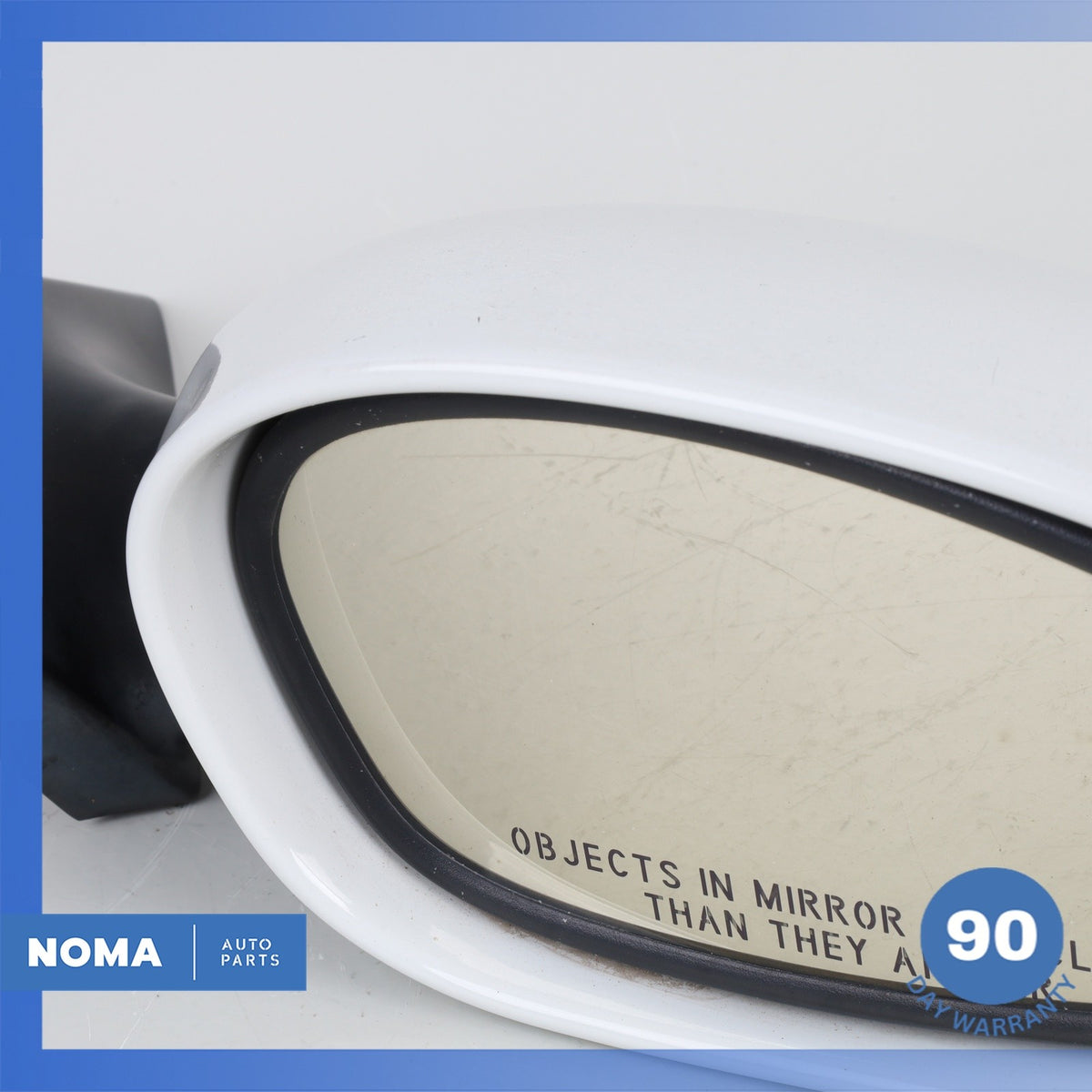 03-08 BMW E85 Z4 Right Side Rear View Door Mirror White OEM - photo 4