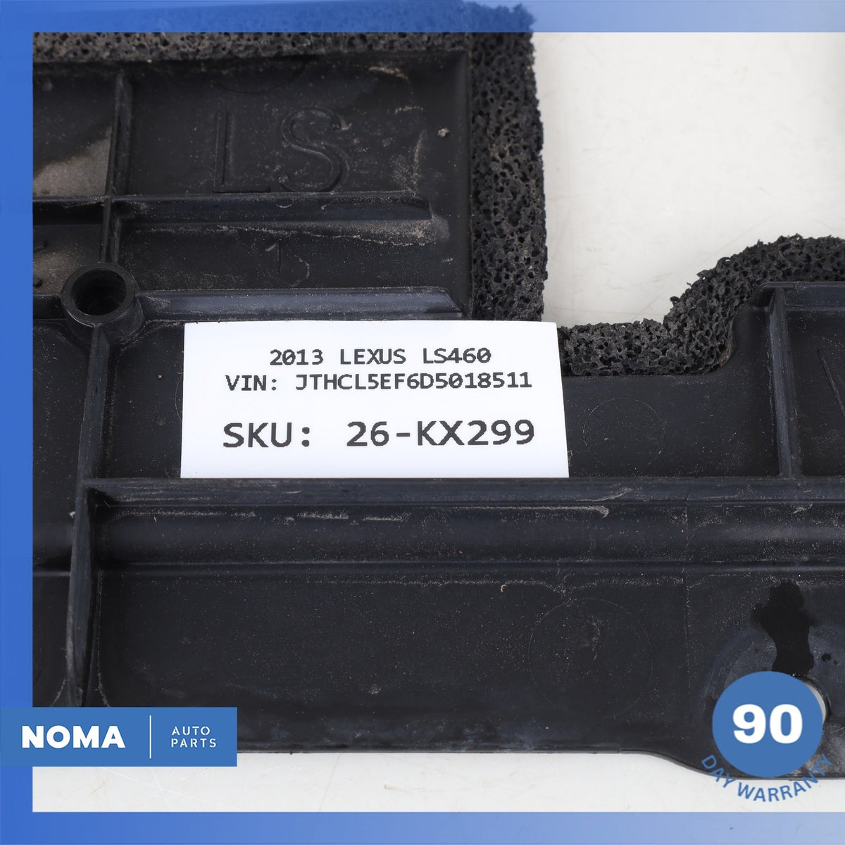 13-17 Lexus USF40 LS460 Engine Radiator Support Baffle Cover Panel OEM - photo 15