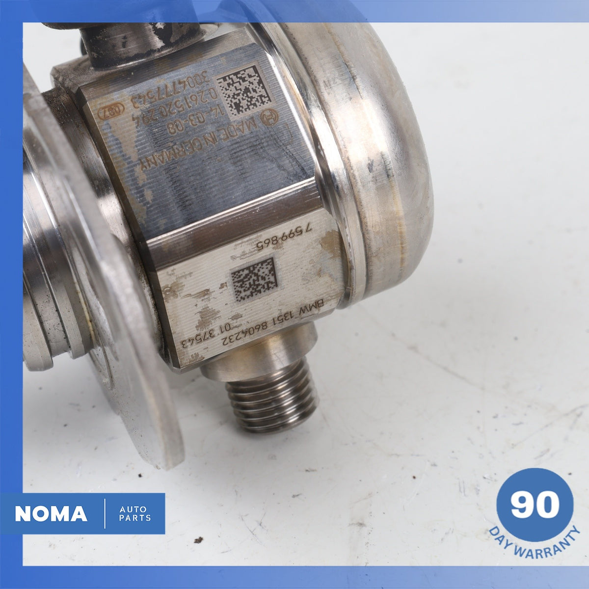 12-19 BMW F02 750i M6 650i X5 X6 HTFP High Pressure Pump Fuel Pump 7599865 OEM - photo 5