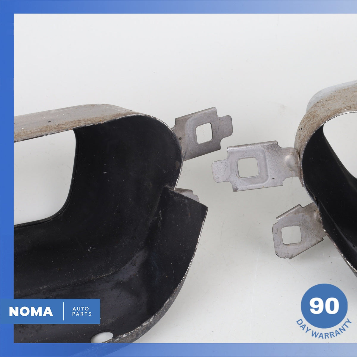 BMW F02 750i 740i Rear Left & Right Side Exhaust Muffler Tip Set OEM - photo 15