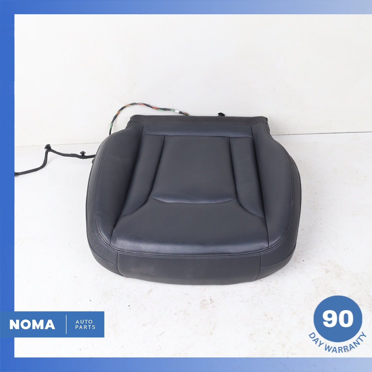 17-19 Audi 4M Q7 SQ7 Front Right Lower Seat Cushion Black OEM - photo 7