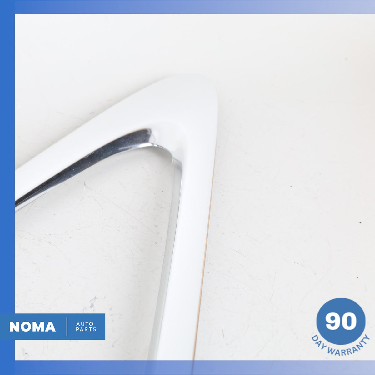 10-19 Jaguar X351 XJ XJR Rear Left Side Quarter Door Window Molding Chrome OEM - photo 3