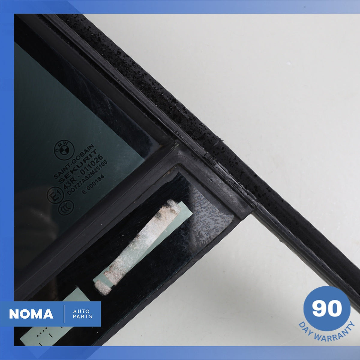 BMW G12 740i 750Li LWB Rear Right Side Door Quarter Window Glass OEM - photo 8