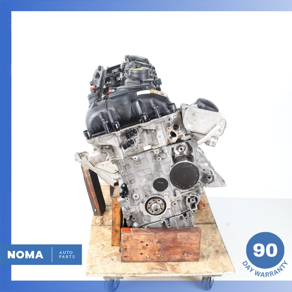 12-19 BMW F15 X5 335i X3 3.0L Straight Six N55B30 Engine Motor Assembly OEM 120k - photo 2