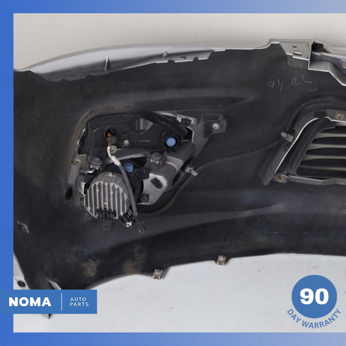 15-17 Infiniti Z62 QX80 Front Bumper Cover Panel Assembly Silver 620225ZA0H OEM - photo 22