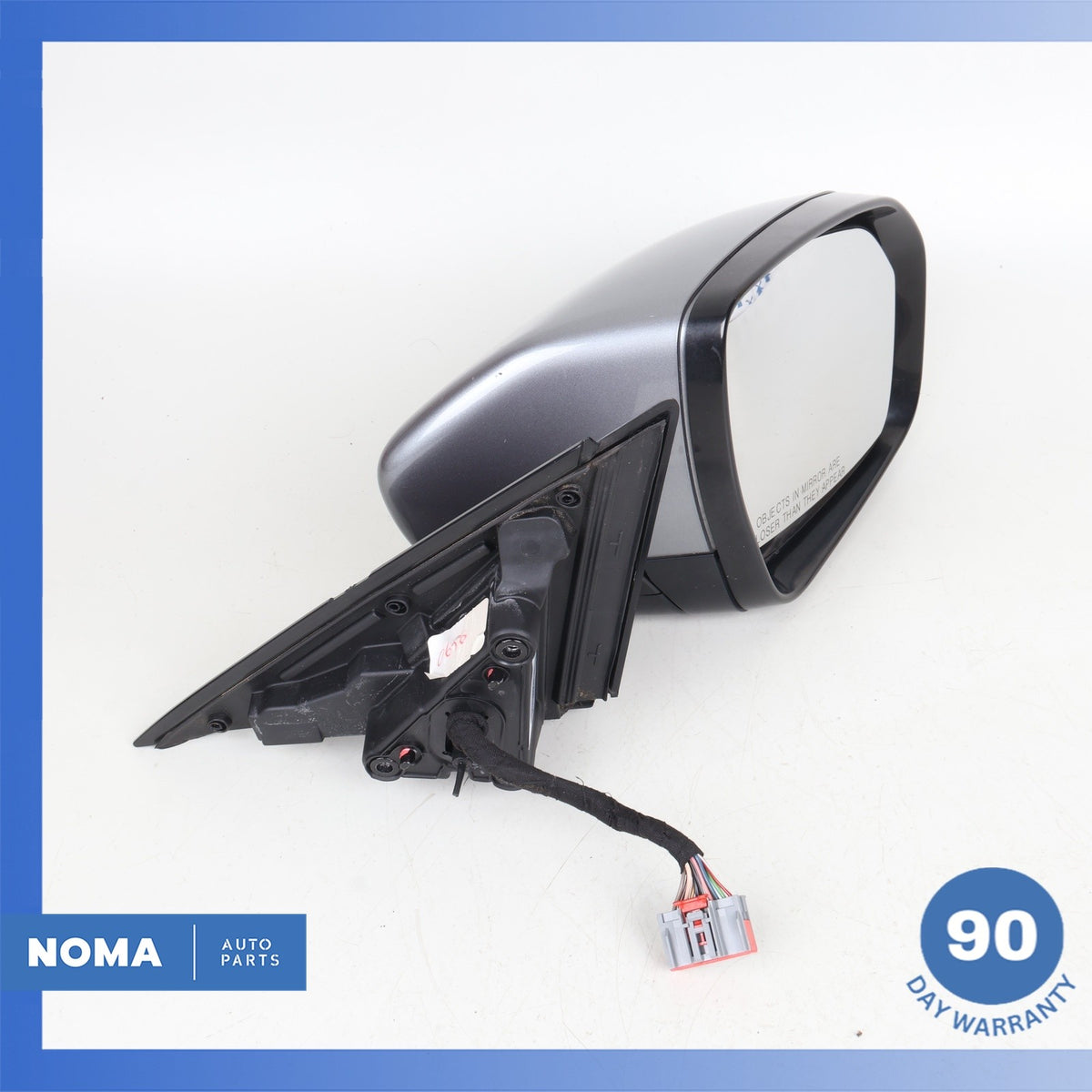 12-13 Range Rover Evoque L538 Right Side Rear View Mirror Assembly Gray OEM - photo 2