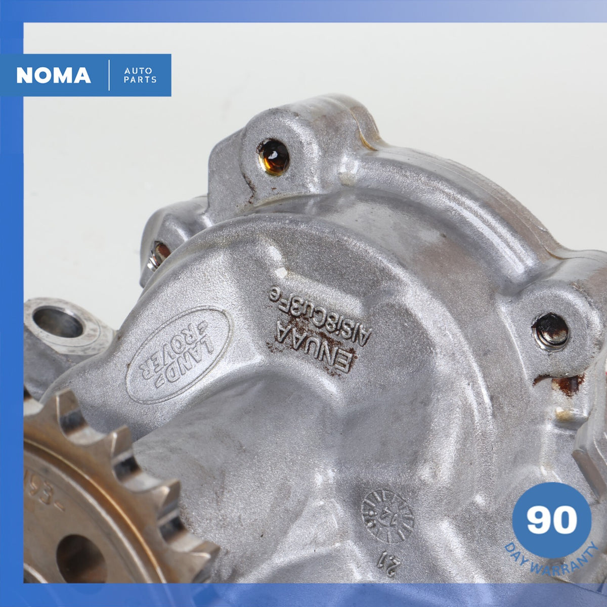 2013 Land Rover Range Rover Evoque L538 Engine Motor Oil Pump AG9E6600AB OEM - photo 4