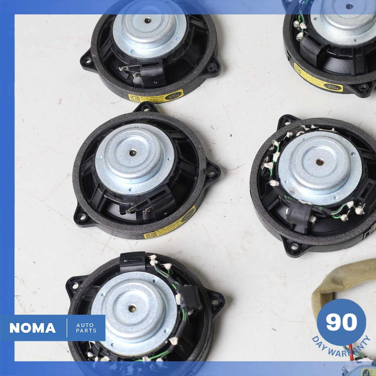 12-19 Range Rover Evoque L538 L550 Front & Rear Hi-Line 600W Speaker Set OEM - photo 22