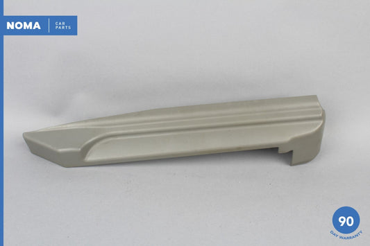 04-10 BMW 550i 530 E60 Front Left Side Seat Upper Rail Cover Trim OEM - photo 1
