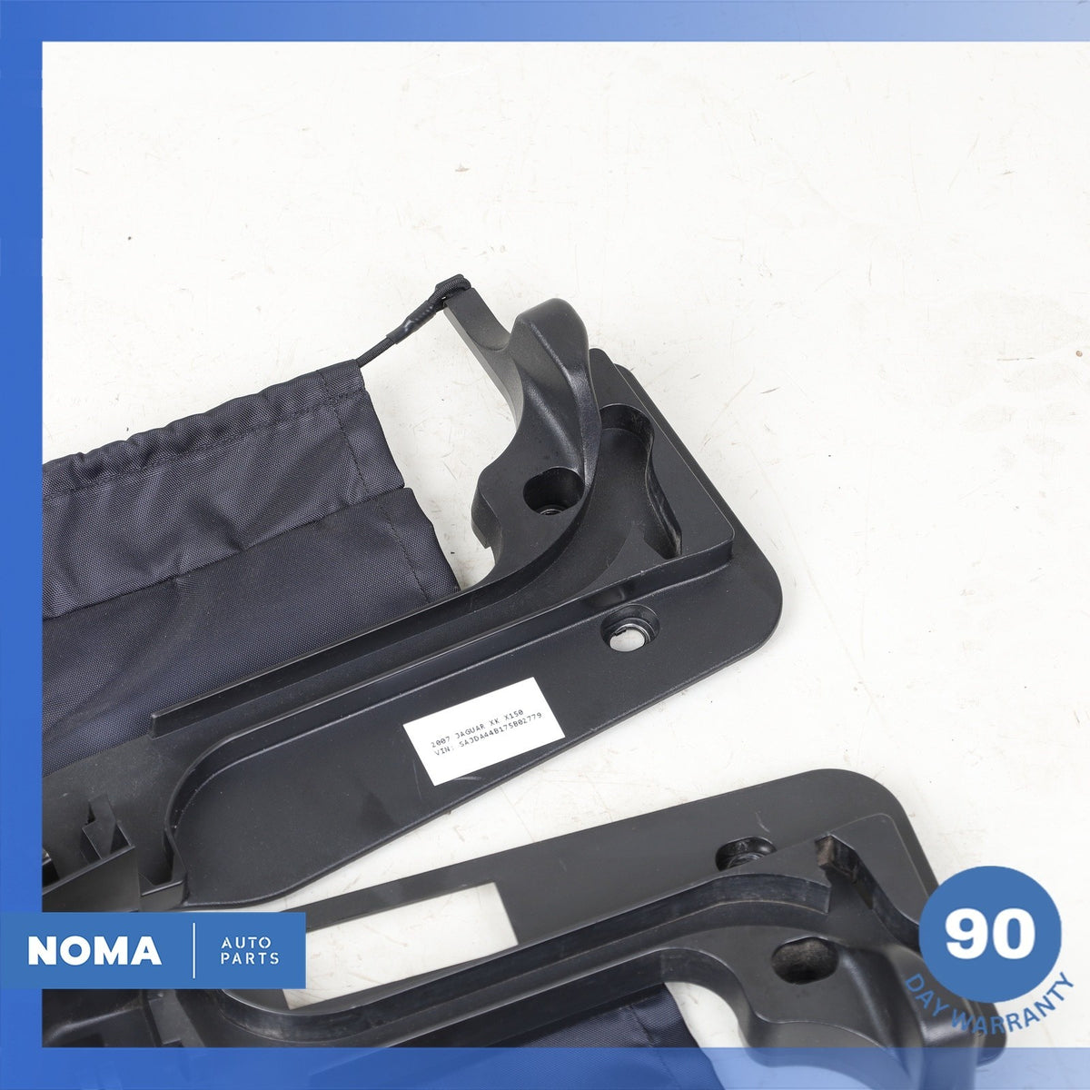 07-15 Jaguar X150 XK XKR Convertible Right & Left Trunk Cover Rail Set OEM - photo 2