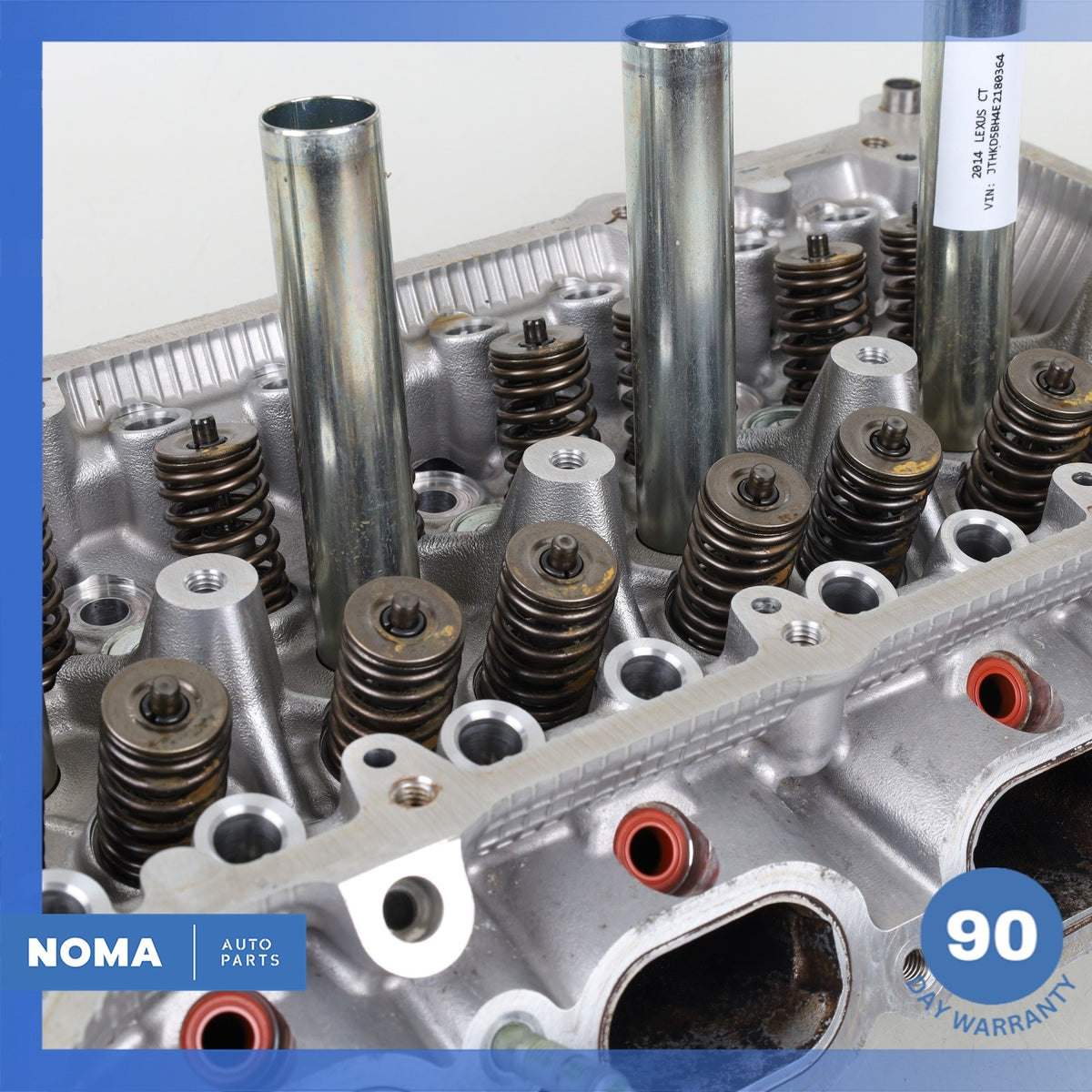 11-18 Lexus ZWA10 CT200h Prius 1.8L Hybird Engine Motor Cylinder Head OEM - photo 5